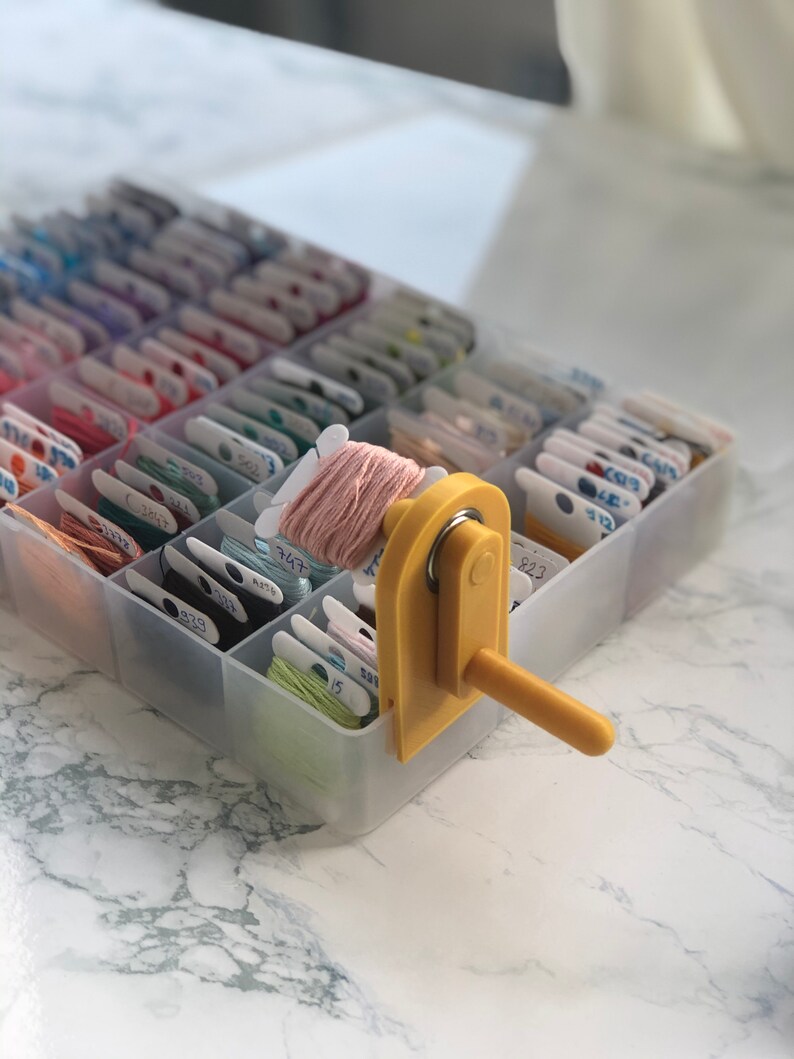 3D Printed Bobbin Winder for Plastic Bobbins for Embroidery Etsy