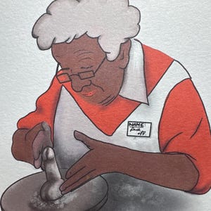 Rude, Funny, Happy Mother’s Day Card, Funny, Getting Old, Nursing Home, available in either light or dark skin image 4