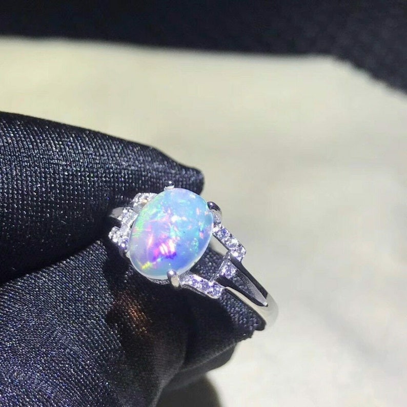 Opal Ring Sterling silver