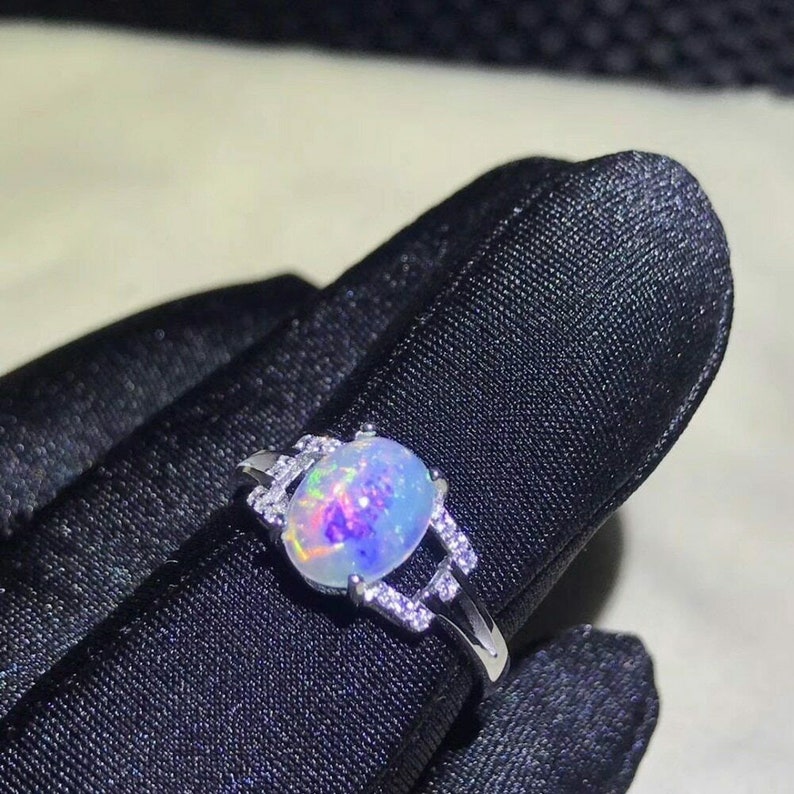 Opal Ring Sterling silver
