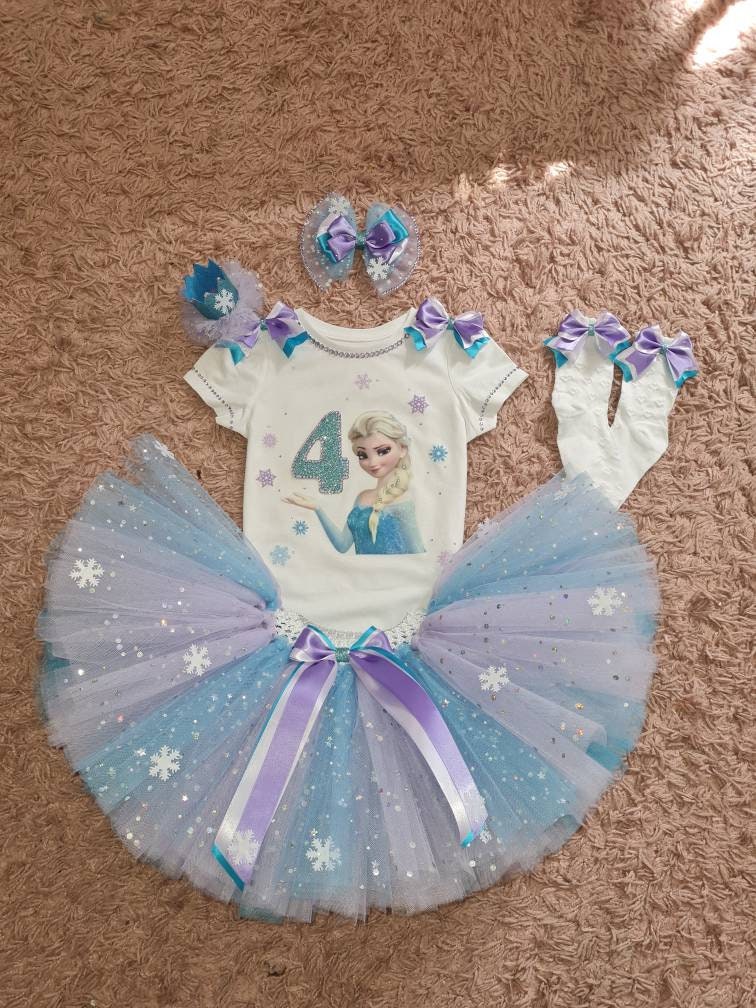 Clothing Unisex Kids Clothing Clothing Sets Frozen Birthday Inspired Outfit 