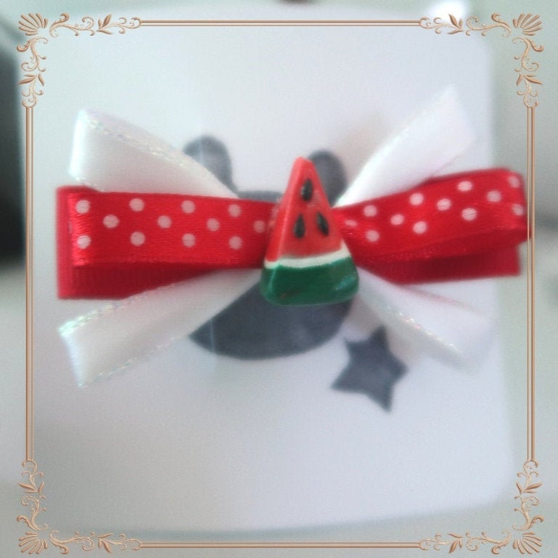 Cute Watermelon BowClip Accessory