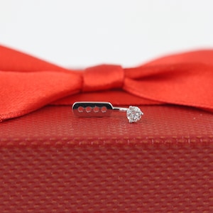 Natural Diamond Jacket Earring/Three Prong Set Diamond Earring/Ear Jacket Earring/Jacket earring only/Diamond Jacket Single or Pair Earrings