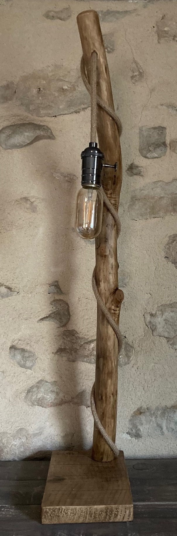 Lampe en Bois