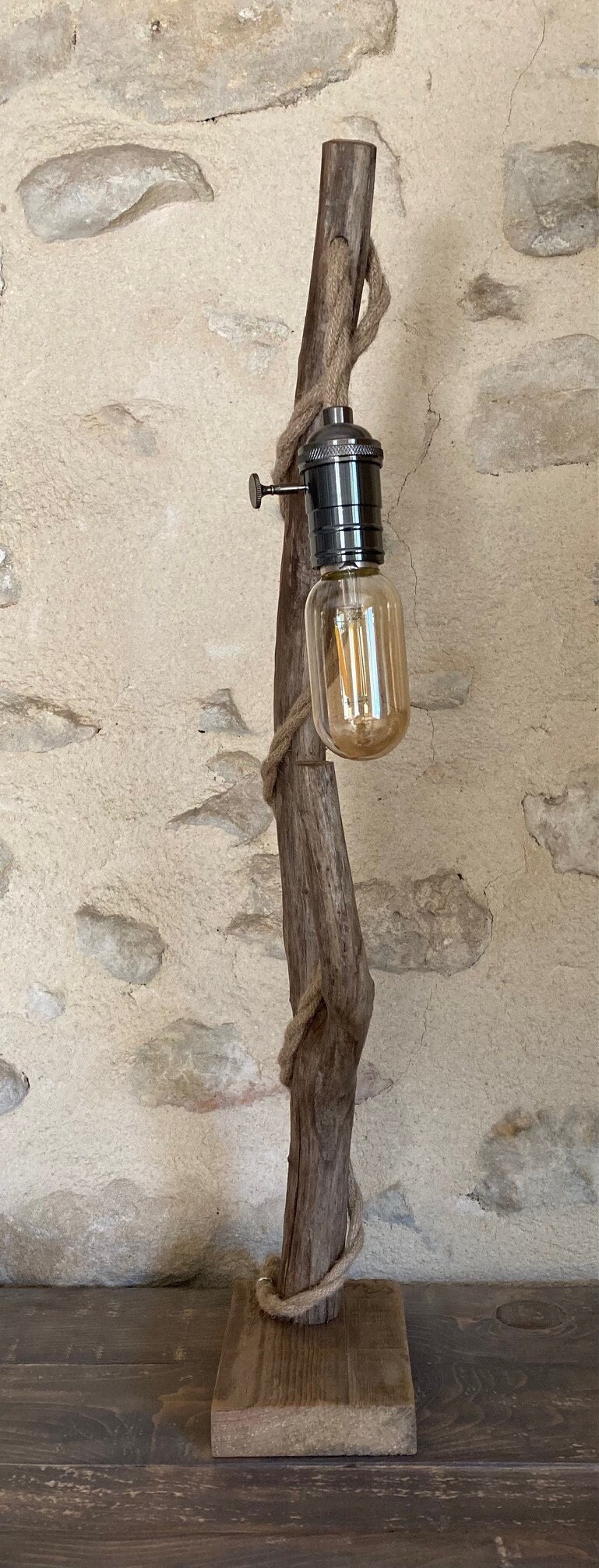 Lampe en Bois