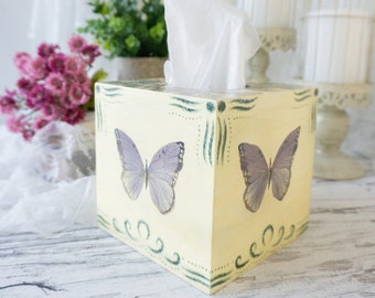 Taschentuchbox Hülle | Luxus Wohnkultur | Taschentücherbox aus Holz | Rechteckige Taschentücherbox | Einweihungsparty Geschenk | Dekorativer Taschentuchhalter