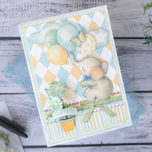 3D-Büttenpapier Grußkarte| Ribbon Glückwünsche Babypartykarte | "Geburtstagskarte ""Geburtstagskarte"" mit Blumen, für alle Anlässe"