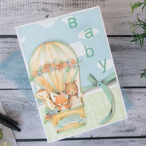 3D-Büttenpapier Grußkarte| Ribbon Glückwünsche Babypartykarte | "Geburtstagskarte ""Geburtstagskarte"" mit Blumen, für alle Anlässe"