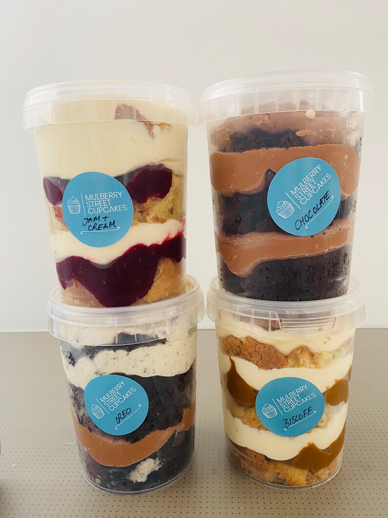 Cake Jars Box of 2 Etsy