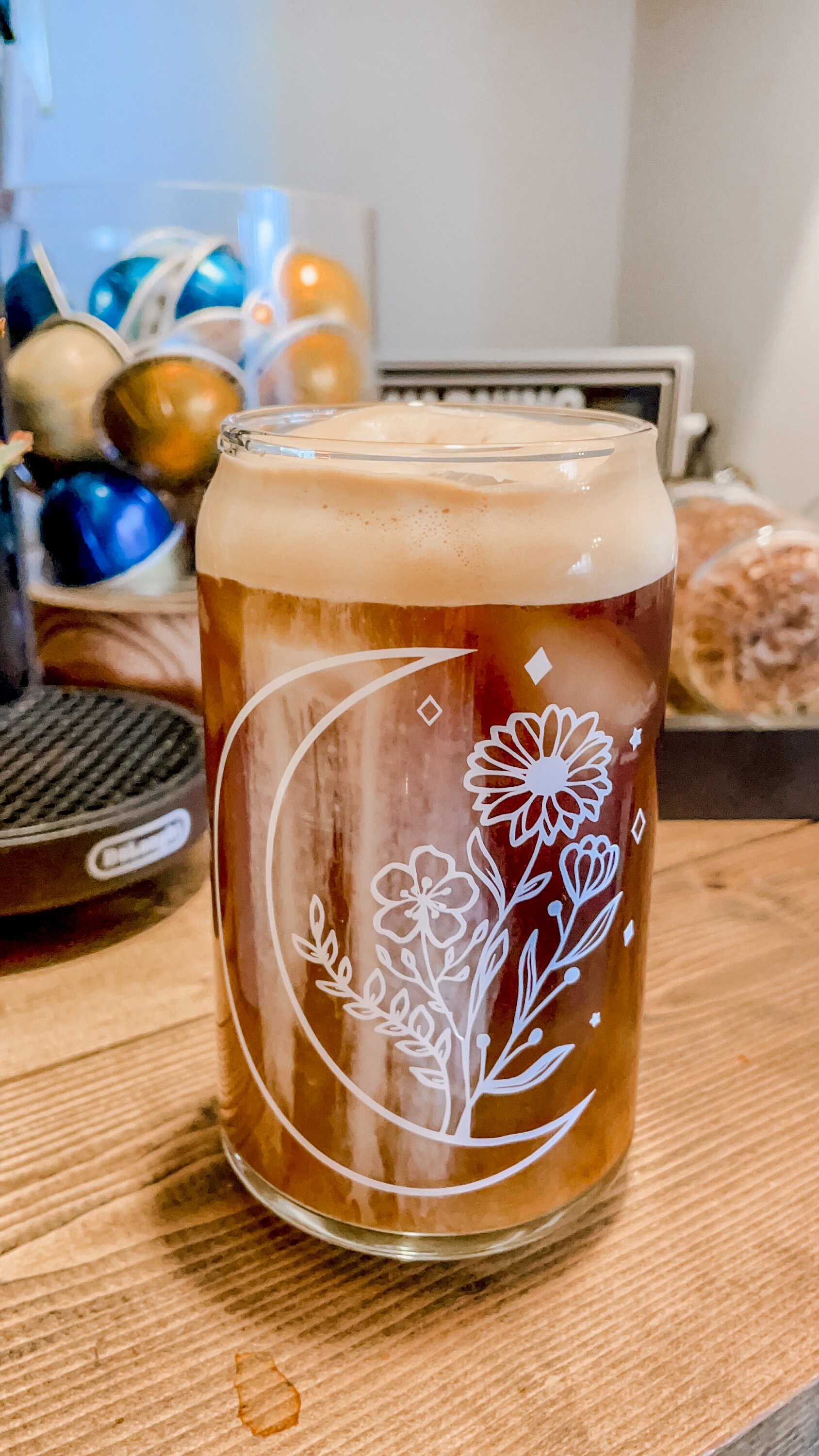 Beer can glass / Soda Can Glasses / Drinking Glass / Summer Etsy