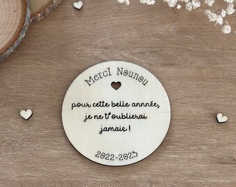 Carte Merci Maîtresse / Nounou
