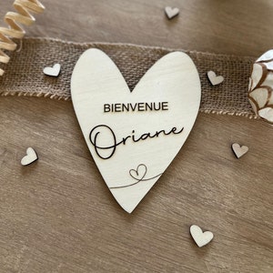 Carte bienvenue prénom