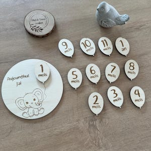 Cartes étapes éléphant