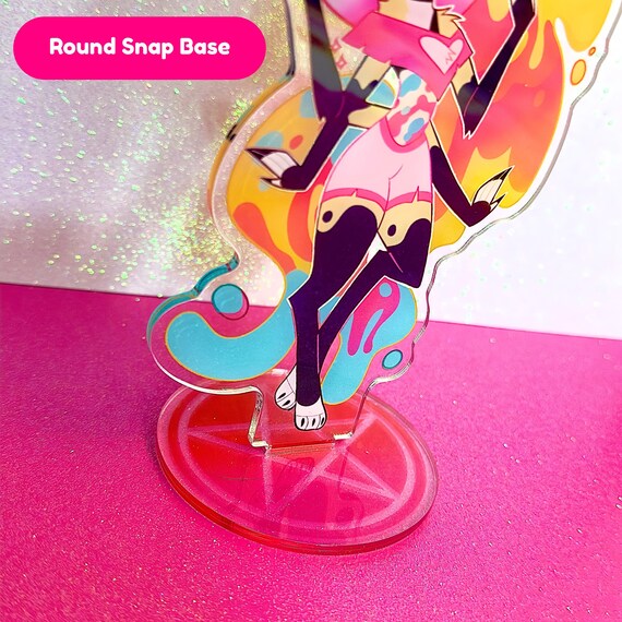 アクリルスタンド Hazbin Hotel Angel Dust acrylic standee Hazbin Hotel Pin Up Angel Dust Limited Edition Acrylic Stand