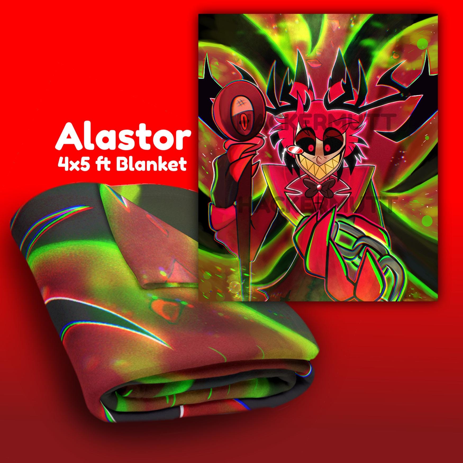 Hazbin Hotel Blanket - Etsy