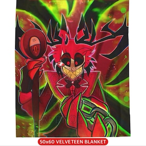 Hazbin Hotel Blanket - Etsy