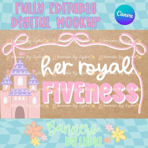 Her Royal FIVEness Banner Template