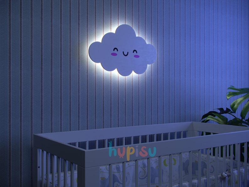 Cloud Light Kids Room Light Nursery Night Light Baby Room Etsy