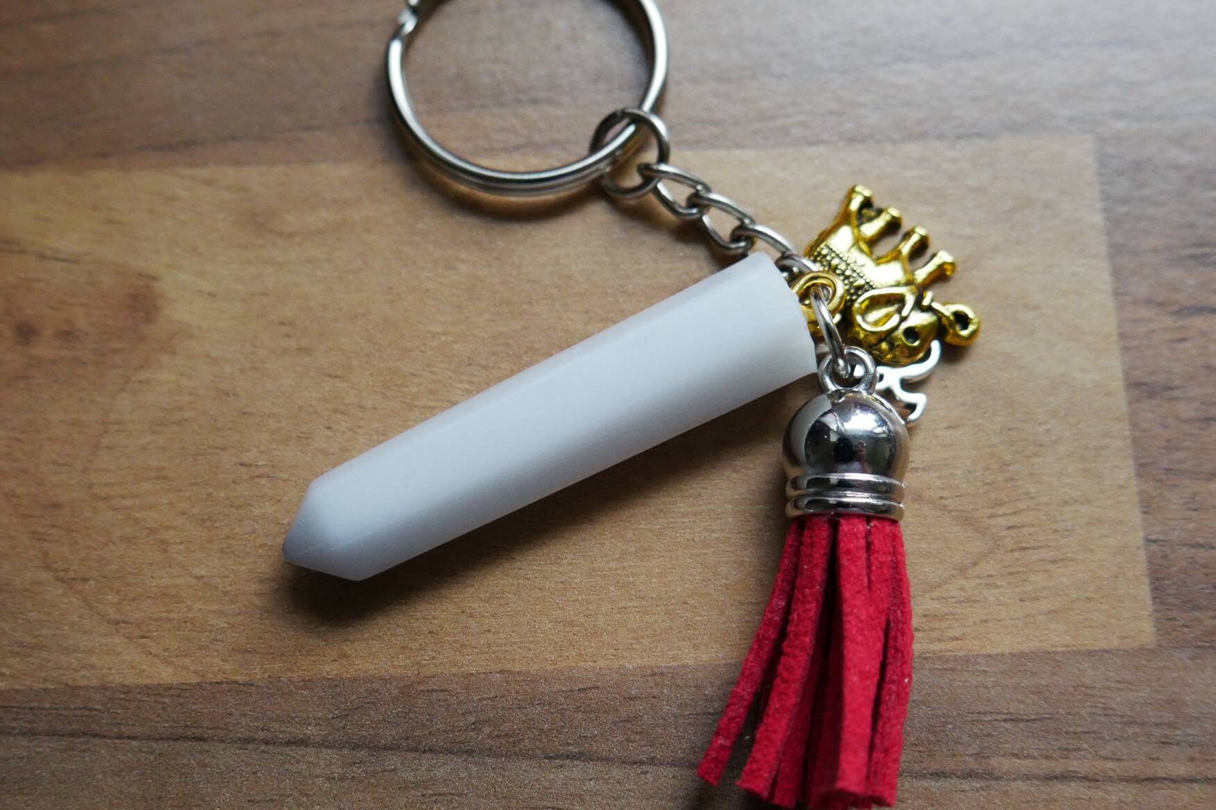 Epoxy Crystal Keychains 2 pcs Etsy