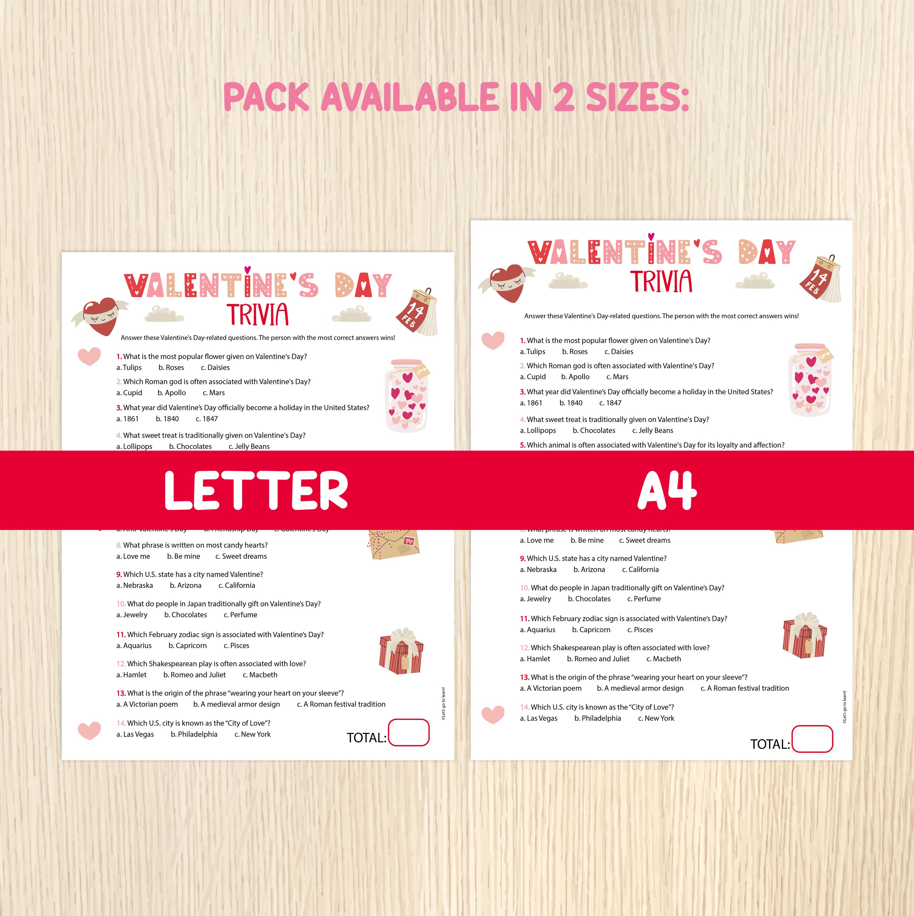 Valentine' S Day Printable Games BUNDLE - Valentines Party Games ...