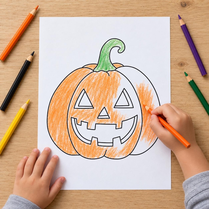 Halloween Outline Templates Bundle — 14 Printable Halloween Shapes ...