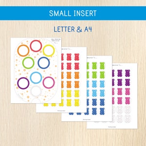 Color Sorting Activity Flisat Insert, Flisat Table Game, Trofast Bin ...