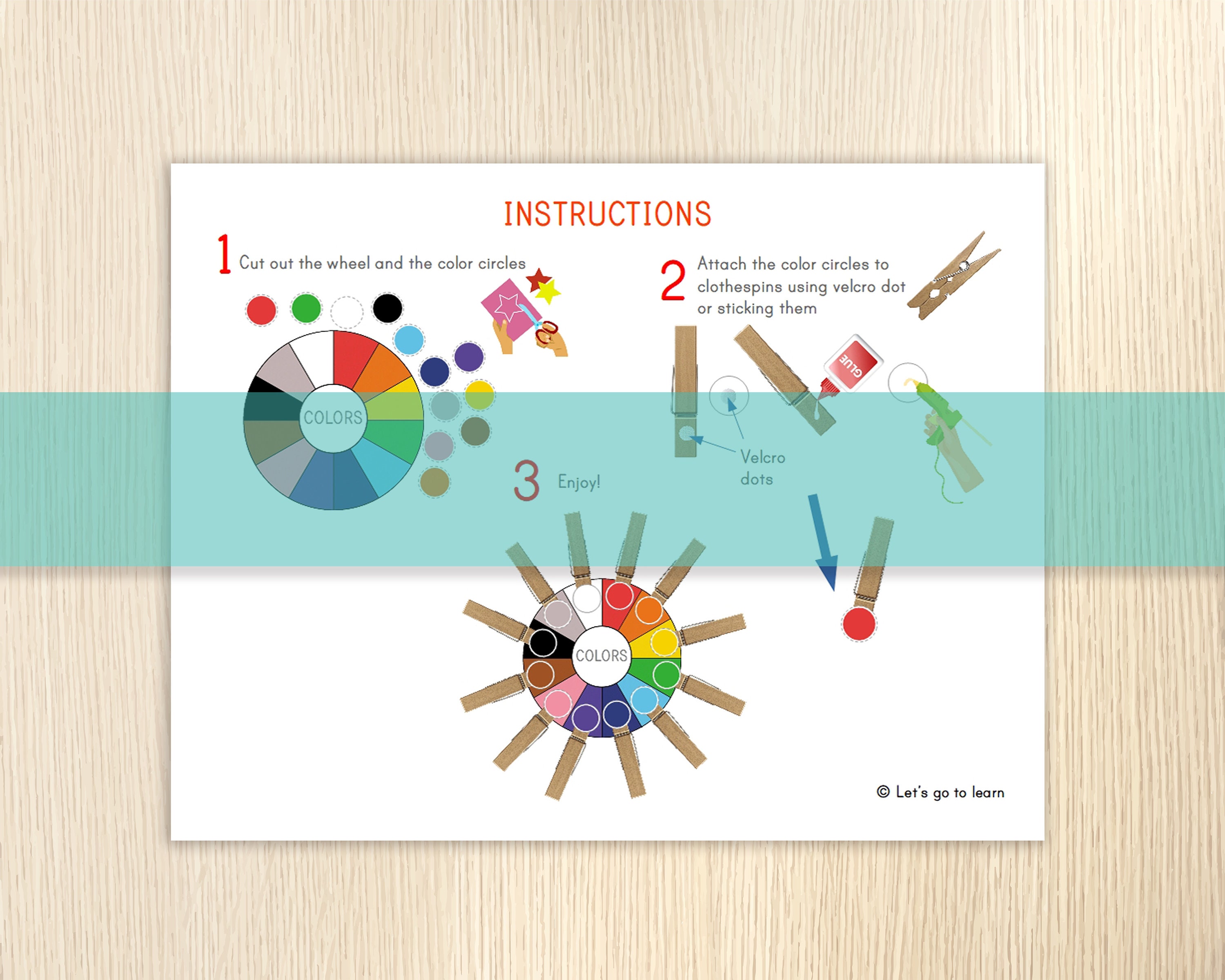 Color Matching Wheel Activity - Colors Matching Game - Colors for Kids ...