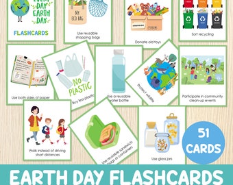 Cartes-éclair du jour de la Terre, Habitudes de vie respectueuses