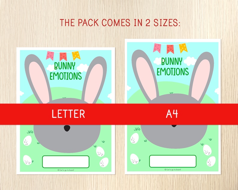 Emotions for Kids - Bunny Emotions Activity - Rabbit Feelings ...