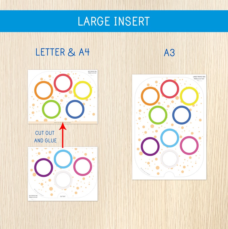 Color Sorting Activity Flisat Insert, Flisat Table Game, Trofast Bin ...
