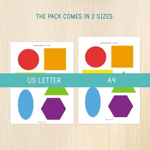 Patterns With Shapes, Stacking Shapes, Busy Bags Idea, Visual Skills ...