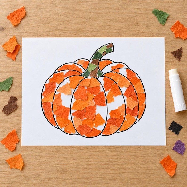 Sticking Patterns.pdf Halloween Outline Templates Bundle — 14 Printable Halloween Shapes ...