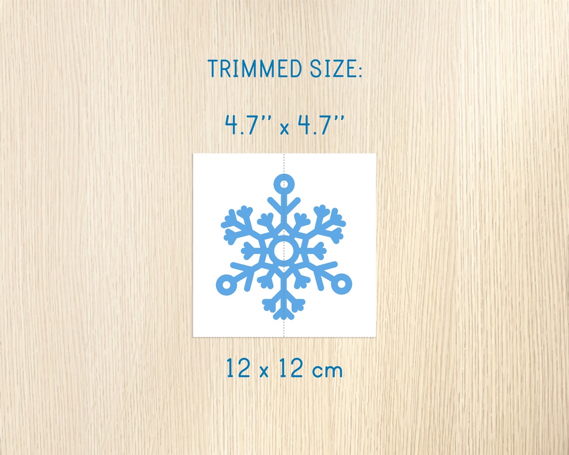 Winter Matching Game - Snowflakes Puzzles - Matching Activity - Toddler ...
