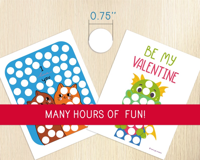 Valentine's Day Do a Dot Paintings, Toddler & Preschool Activity ...