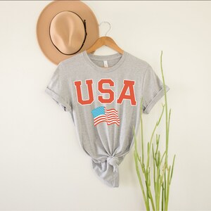 Vintage Style USA Shirt | Patriotic | Patriotic T Shirts | Patriotic Shirt | Patriot Gift | 4th Of July Shirt | Distressed Unisex T-Shirt