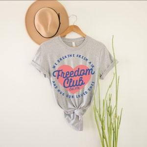 Camicia Freedom Club / Camicia Repubblicana / Camicia Conservatrice / Regali Repubblicani / Camicie Repubblicane / T-Shirt Unisex Distressed