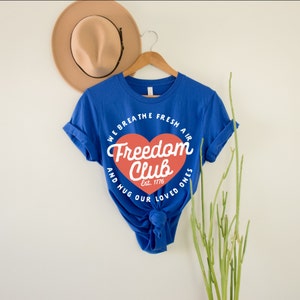 Freedom Club Shirt | Republican Shirt | Conservative Shirt | Republican Gifts | Republican Shirts | Distressed Unisex T-Shirt