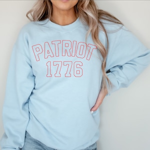 Patriot 1776 Unisex Sweatshirt, Erwachter Patriot, Republikaner Shirt, Konservatives Shirt, Republikaner Geschenke, Patriot Shirt