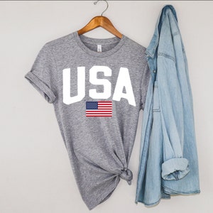 USA Shirt | USA Flag Shirt | American Flag Shirt | American Shirt | Patriotic Shirt | Patriotic Gifts | Short-Sleeve Unisex T-Shirt