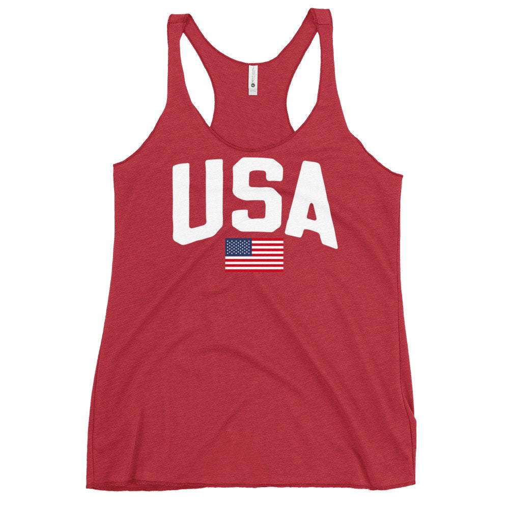 USA Tank Top USA Flag Shirt American Flag Shirt American - Etsy