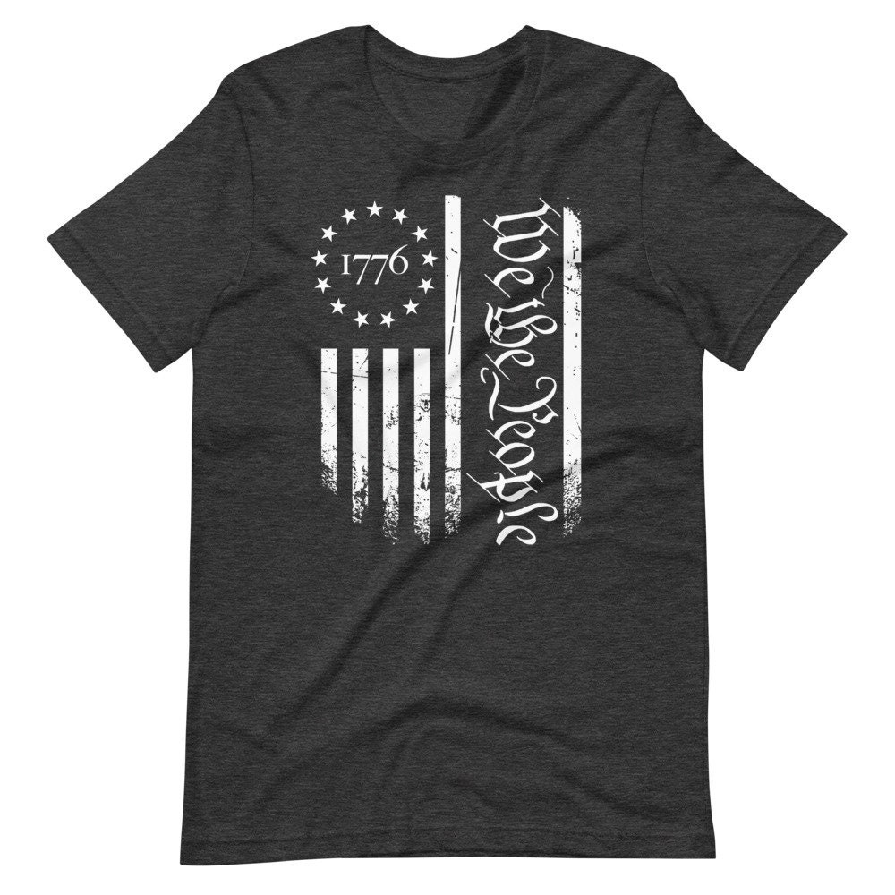 We The People Shirt American Flag Shirt Patriotic Shirt | Etsy