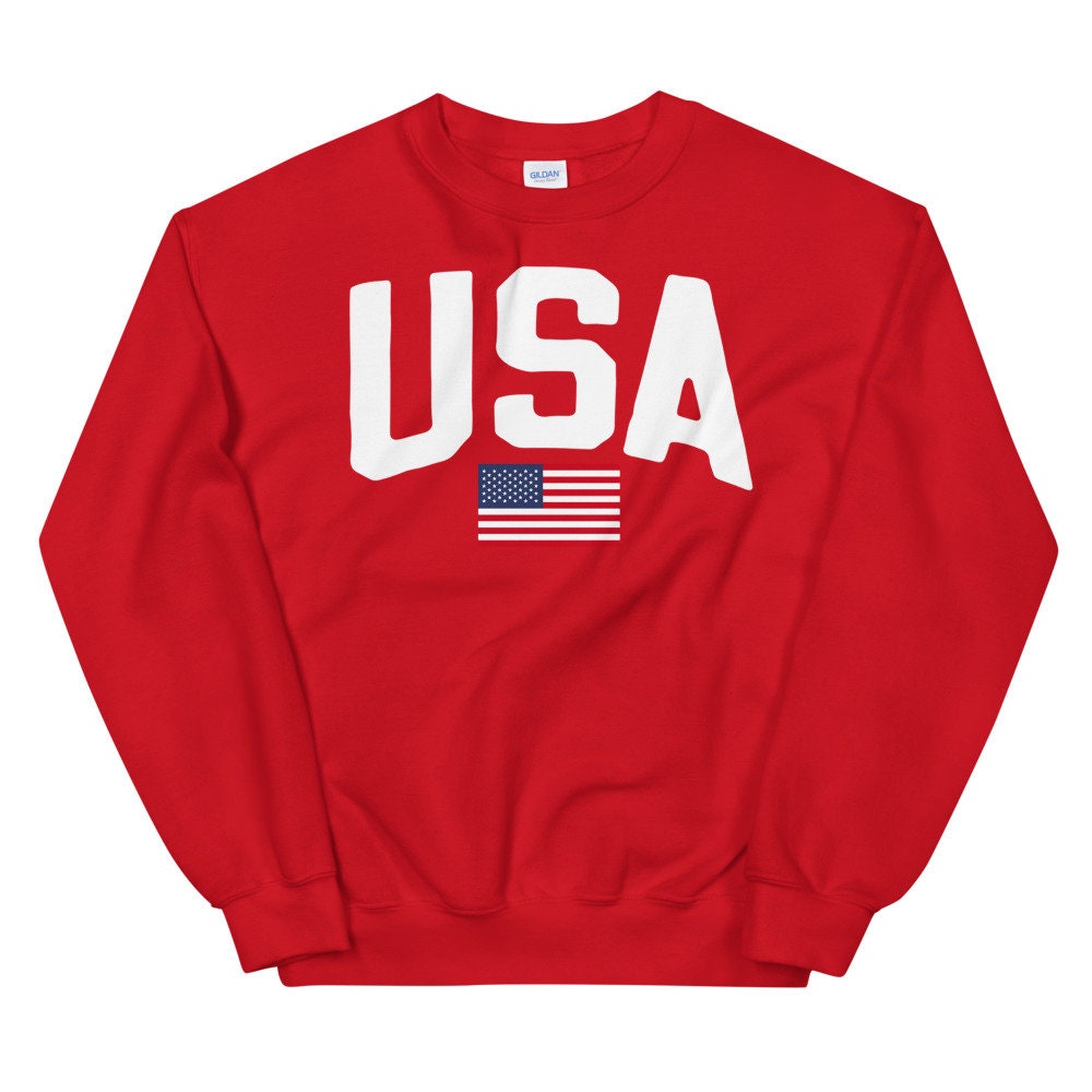 USA Sweatshirt USA Flag Sweatshirt USA Flag Shirt | Etsy