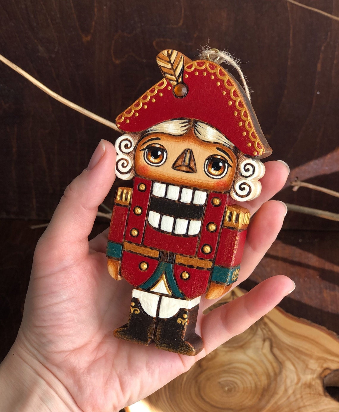 Wooden nutcracker Nutcracker christmas decor wooden Etsy