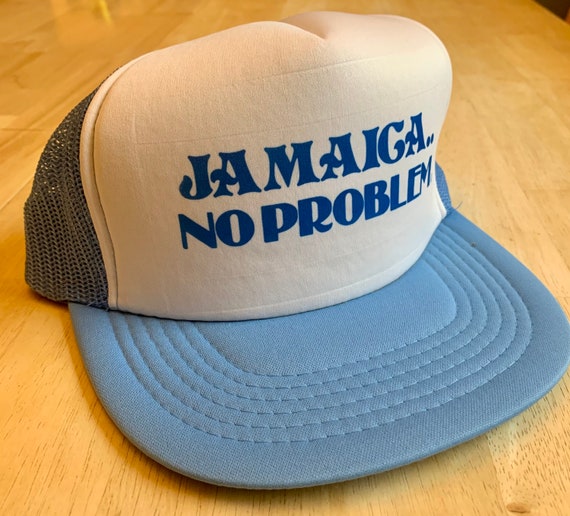 Vintage Jamaica No Problem Trucker Hat - image 1