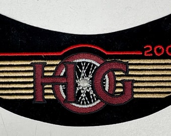 Parche del grupo de propietarios de Harley Davidson (HOG) 2001