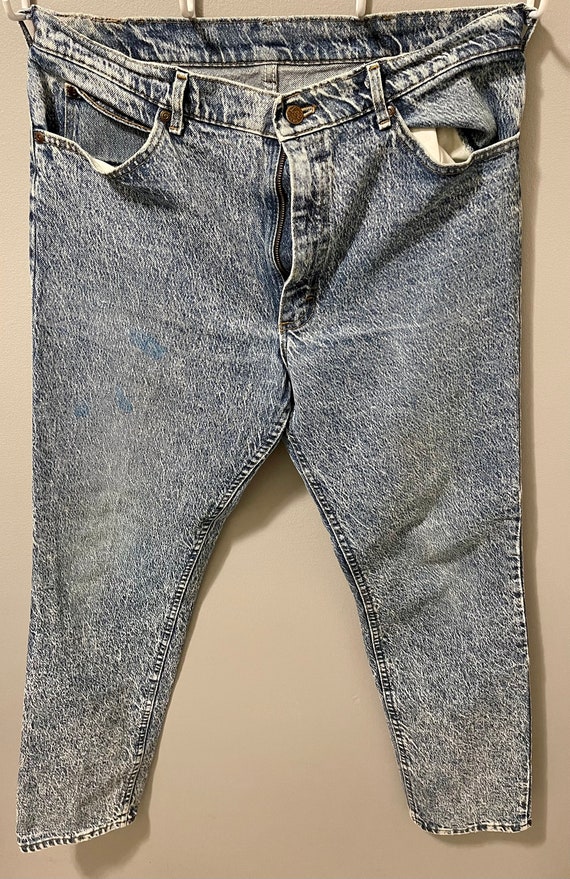 Vintage Lee Stonewashed Straight Legged Jeans