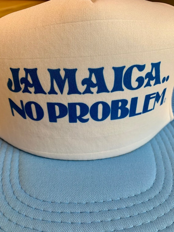 Vintage Jamaica No Problem Trucker Hat - image 2