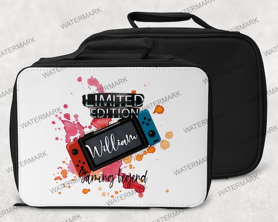 Nintendo Switch Personalised Lunch Box Lunch Bag Snack Box Picnic Box School Lunch Bag Gift for Boy Gift for Girl Food Box Gift Etsy UK