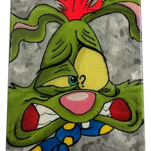 Roger Rabbit Trippy Glow Art