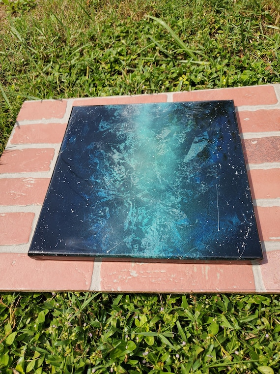 DEEP SPACE   12in x 12in canvas